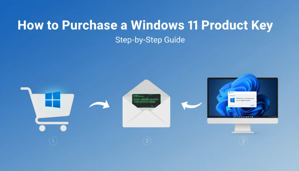 How to purchase a Windows 11 product key step by step guide