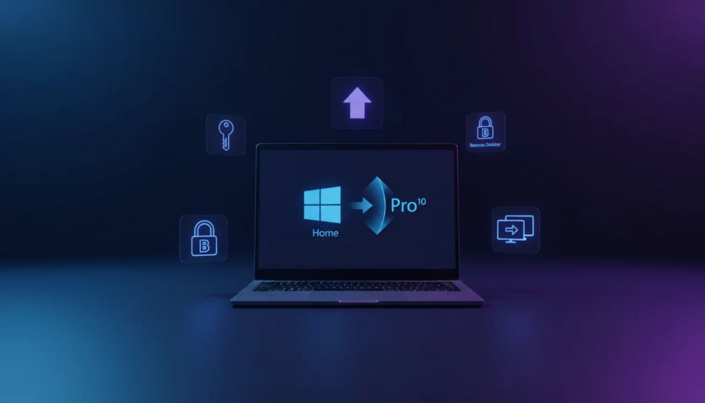 How to Upgrade Windows 10 Home to Pro with a Product Key