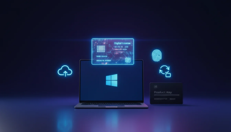 Windows 11 Pro Digital Key: What Is a Digital License and How It Works