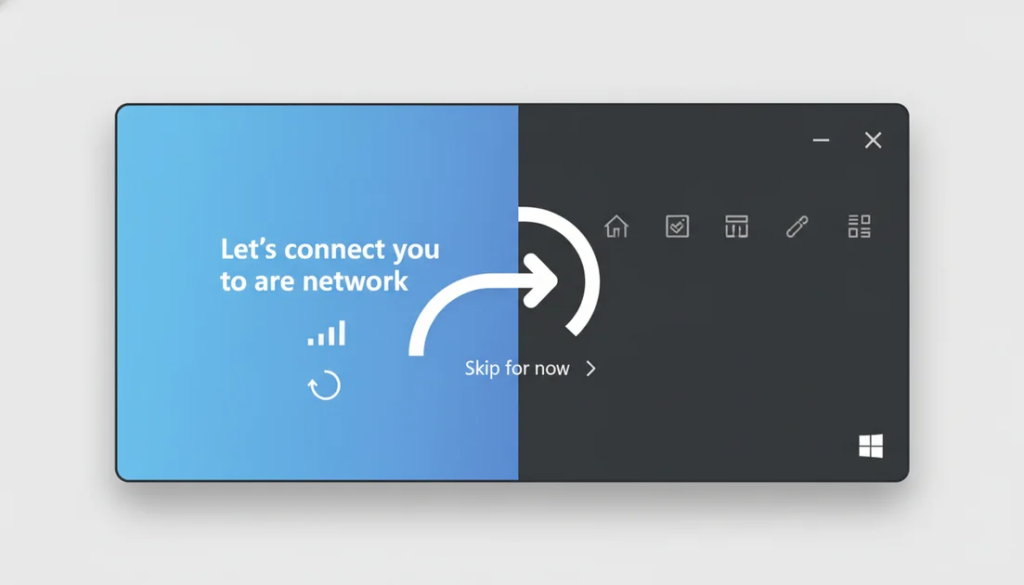 How to bypass network setup in Windows 11 and create a local account