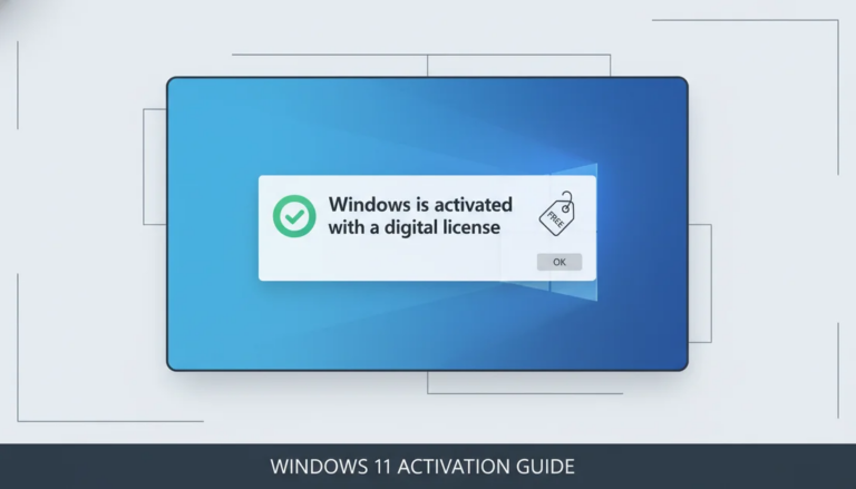 How to activate Windows 11 for free legitimate methods