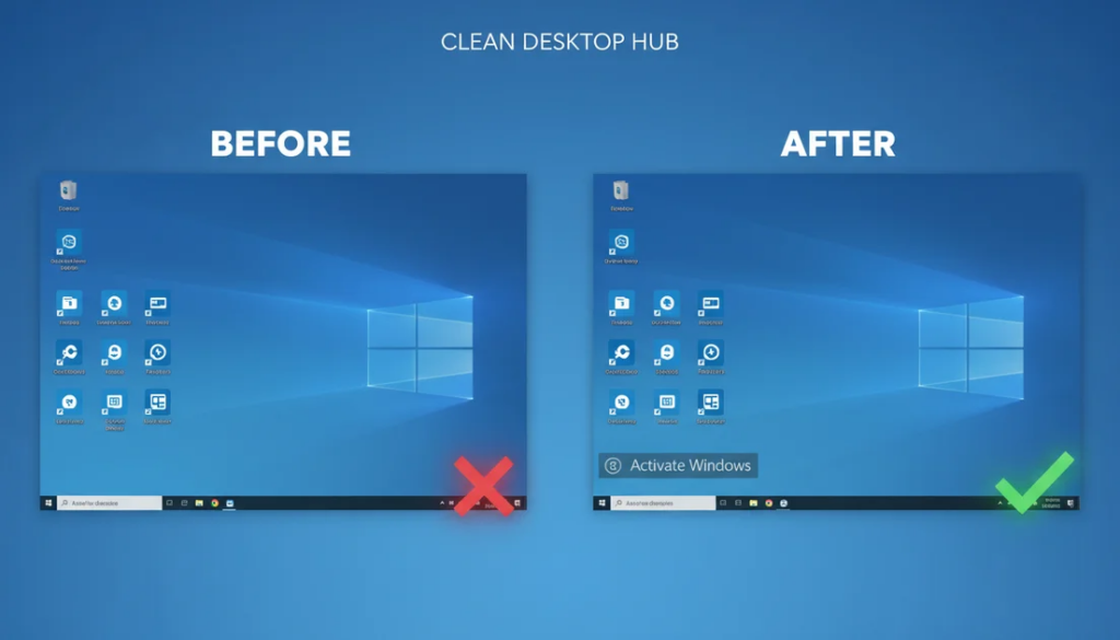 How to remove the Activate Windows watermark permanently