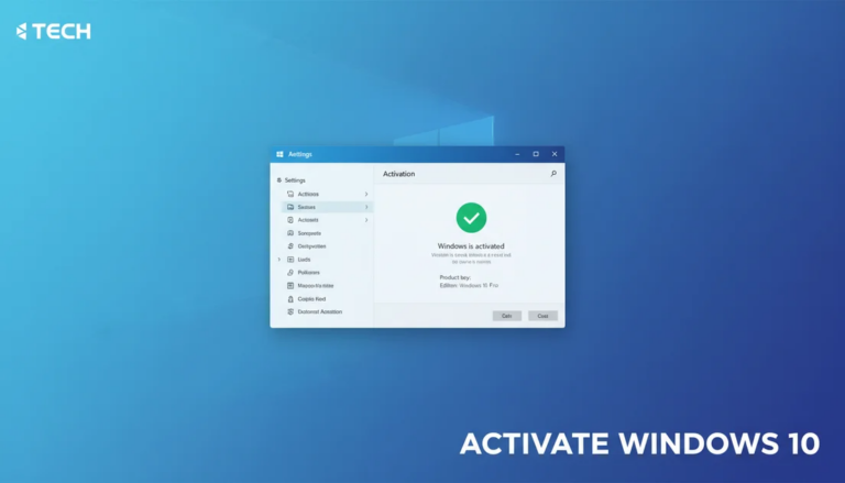 How to activate Windows 10 Home and Pro step by step