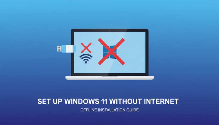 How to set up Windows 11 without internet connection offline guide