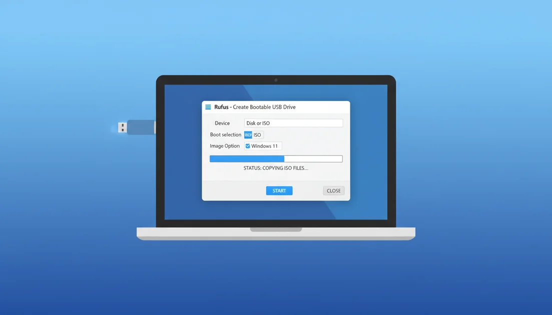 How to Create a Bootable USB for Windows 11 with Rufus