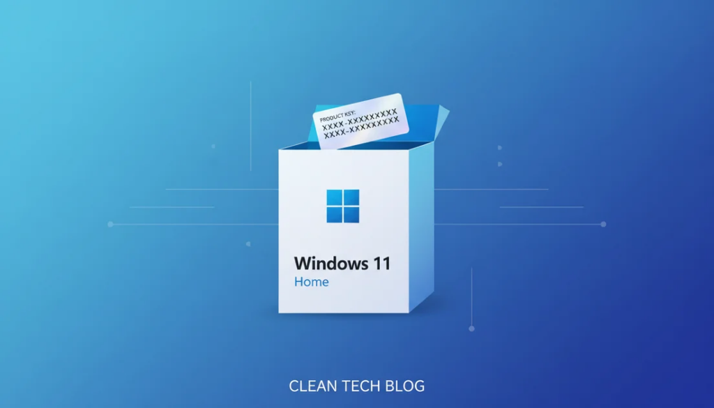 Windows 11 Home product key where to buy and how to activate