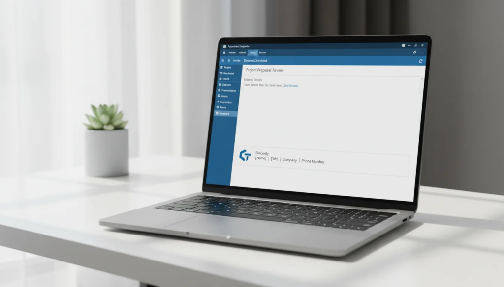 How to set up an email signature in Microsoft Outlook desktop and web
