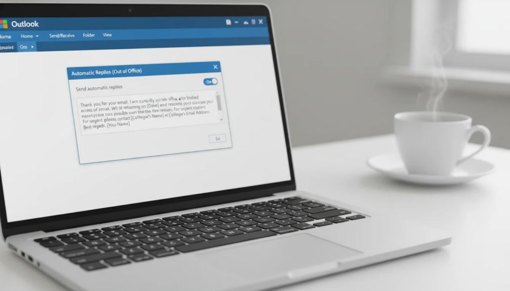 How to set up automatic replies and out of office in Microsoft Outlook